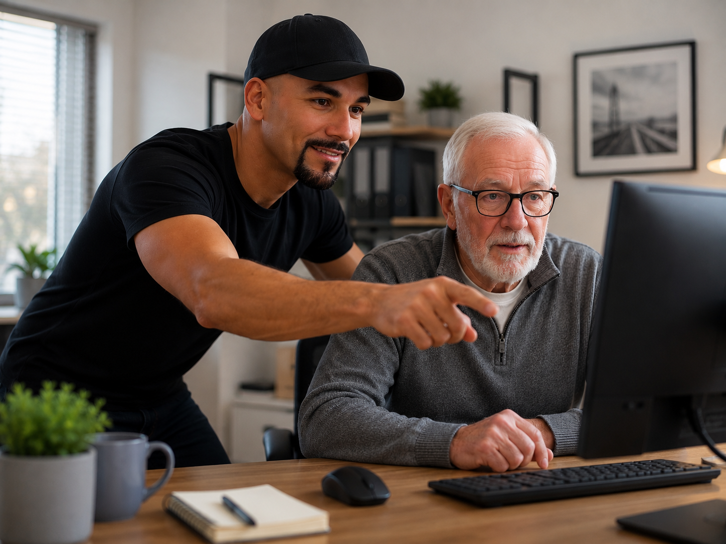 IT-Service beim Kunden